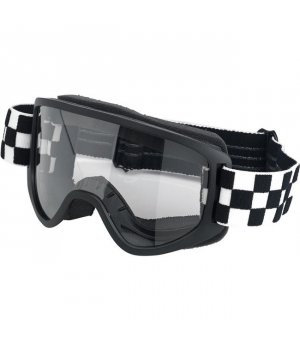 Biltwell Moto 2.0 Goggle Checkers Black
