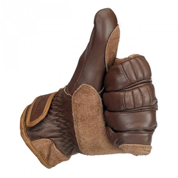 Biltwell Work Gloves Chocolate